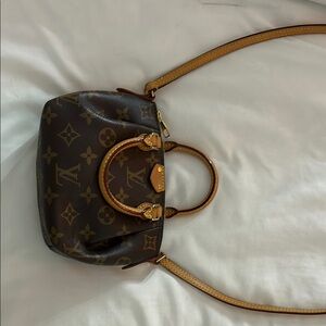 Louis Vuitton Brown Crossbody Bag with Iconic Monogram